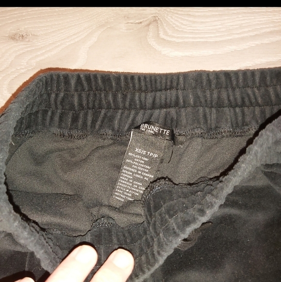 Brunette the label velour joggers - Picture 2 of 3